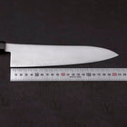 Gyuto HAP-40 Polished Buffalo Ebony Handle 210mm-[Musashi]-[Japanese-Kitchen-Knives]