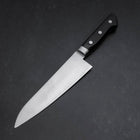Gyuto Molybdenum Polished Western Black Handle 180mm-[Musashi]-[Japanese-Kitchen-Knives]