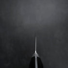 Gyuto Molybdenum Polished Western Black Handle 180mm-[Musashi]-[Japanese-Kitchen-Knives]