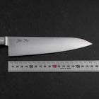 Gyuto Molybdenum Polished Western Black Handle 180mm-[Musashi]-[Japanese-Kitchen-Knives]