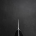 Gyuto Molybdenum Polished Western Black Handle 210mm-[Musashi]-[Japanese-Kitchen-Knives]
