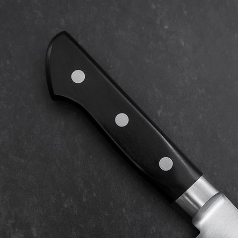 Gyuto Molybdenum Polished Western Black Handle 210mm-[Musashi]-[Japanese-Kitchen-Knives]