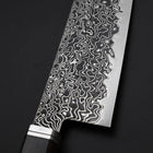 Gyuto SG-2 Black Nickel Damascus Western Ebony Handle 210mm-[Musashi]-[Japanese-Kitchen-Knives]