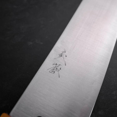 Gyuto SG-2 Polished Yellow Maple Handle 240mm-[Musashi]-[Japanese-Kitchen-Knives]