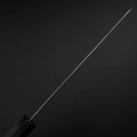 Gyuto SLD Black Damascus Ebony Handle 150mm (5.9”)-[Musashi]-[Japanese-Kitchen-Knives]