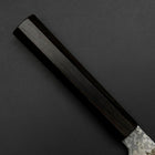 Gyuto SLD Black Damascus Ebony Handle 150mm-[Musashi]-[Japanese-Kitchen-Knives]