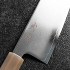 Gyuto SLD Mirror Buffalo Light Pink Maple Handle 210mm (8.3”)-[Musashi]-[Japanese-Kitchen-Knives]