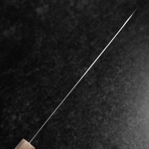 Gyuto SLD Mirror Buffalo Light Pink Maple Handle 210mm (8.3”)-[Musashi]-[Japanese-Kitchen-Knives]