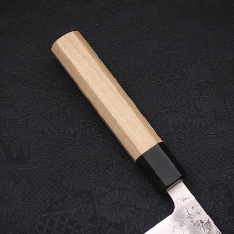 Gyuto SLD Nashiji Washi Buffalo Magnolia Handle 210mm-[Musashi]-[Japanese-Kitchen-Knives]