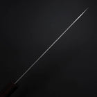 Gyuto SLD Nashiji Washi Purple Urushi Handle 210mm (8.3”)-[Musashi]-[Japanese-Kitchen-Knives]
