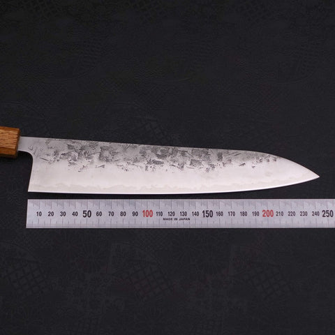 Gyuto SLD Nashiji Washi Yaki Urushi Handle 240mm-[Musashi]-[Japanese-Kitchen-Knives]