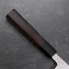 Gyuto SLD Wave Nickel Damascus Buffalo Ebony Handle 180mm-[Musashi]-[Japanese-Kitchen-Knives]