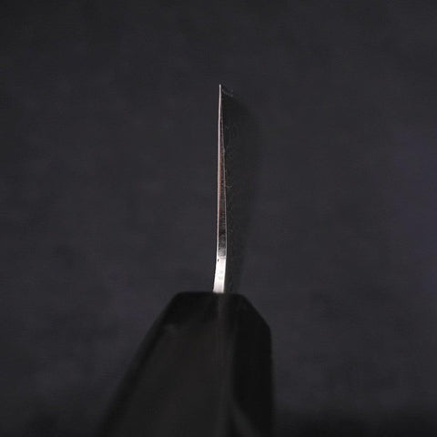 Gyuto SLD Wave Nickel Damascus Buffalo Ebony Handle 210mm-[Musashi]-[Japanese-Kitchen-Knives]