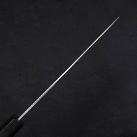 Gyuto SLD Wave Nickel Damascus Buffalo Ebony Handle 210mm-[Musashi]-[Japanese-Kitchen-Knives]