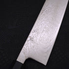 Gyuto SLD Wave Nickel Damascus Buffalo Ebony Handle 240mm-[Musashi]-[Japanese-Kitchen-Knives]