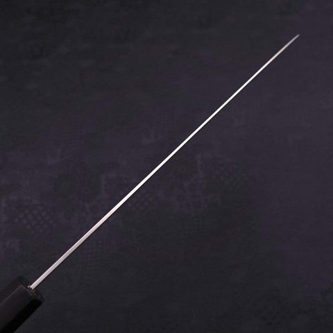 Gyuto SLD Wave Nickel Damascus Buffalo Ebony Handle 240mm-[Musashi]-[Japanese-Kitchen-Knives]