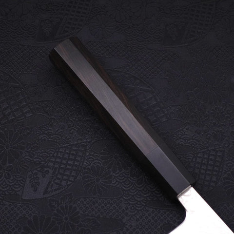 Gyuto SLD Wave Nickel Damascus Buffalo Ebony Handle 240mm-[Musashi]-[Japanese-Kitchen-Knives]