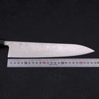 Gyuto SLD Wave Nickel Damascus Buffalo Ebony Handle 240mm-[Musashi]-[Japanese-Kitchen-Knives]