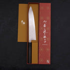 Gyuto SLD Wave Nickel Damascus Buffalo Ebony Handle 240mm-[Musashi]-[Japanese-Kitchen-Knives]