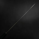 Gyuto SLD Wave Nickel Damascus Dark Blue Urushi Handle 240mm-[Musashi]-[Japanese-Kitchen-Knives]