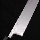 Gyuto SLD Wave Nickel Damascus Walnut Handle 240mm-[Musashi]-[Japanese-Kitchen-Knives]