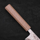 Gyuto SLD Wave Nickel Damascus White Urushi Handle 210mm-[Musashi]-[Japanese-Kitchen-Knives]