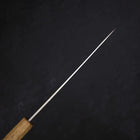 Gyuto SLD Wave Nickel Damascus Yaki Urushi Handle 210mm-[Musashi]-[Japanese-Kitchen-Knives]