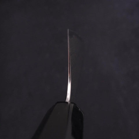 Gyuto Silver Steel #3 Damascus Buffalo Ebony Handle 240mm-[Musashi]-[Japanese-Kitchen-Knives]