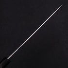 Gyuto Silver Steel #3 Damascus Buffalo Ebony Handle 240mm-[Musashi]-[Japanese-Kitchen-Knives]