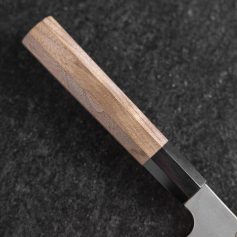 Gyuto Silver Steel #3 Kasumi Buffalo Walnut Handle 210mm-[Musashi]-[Japanese-Kitchen-Knives]