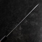 Gyuto Silver Steel #3 Kasumi Buffalo Walnut Handle 240mm-[Musashi]-[Japanese-Kitchen-Knives]