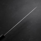 Gyuto Silver Steel #3 Nashiji Buffalo Walnut Handle 210mm-[Musashi]-[Japanese-Kitchen-Knives]
