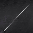 Gyuto Silver Steel #3 Nashiji Dark Blue Urushi Handle 210mm-[Musashi]-[Japanese-Kitchen-Knives]