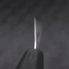 Gyuto Silver Steel #3 Nashiji Dark Blue Urushi Handle 210mm-[Musashi]-[Japanese-Kitchen-Knives]