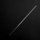 Gyuto Stainless Clad Blue Super Polished Shitan Handle 180mm (7”)-[Musashi]-[Japanese-Kitchen-Knives]