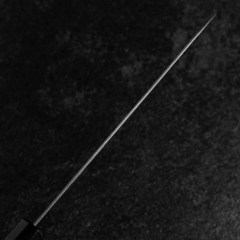 Gyuto Sweden Stainless Steel Nashiji Washi Damascus Black Walnut Handle 210mm (8.3”)-[Musashi]-[Japanese-Kitchen-Knives]