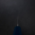 Gyuto Sweden Stainless Steel Nashiji Washi Damascus Blue Urushi Handle 210mm-[Musashi]-[Japanese-Kitchen-Knives]