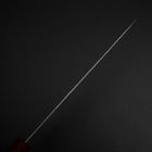 Gyuto Sweden Stainless Steel Nashiji Washi Damascus Walnut Handle 210mm-[Musashi]-[Japanese-Kitchen-Knives]