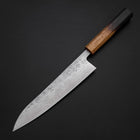 Gyuto Sweden Stainless Steel Nashiji Washi Damascus Yaki Urushi Handle 210mm (8.3”)-[Musashi]-[Japanese-Kitchen-Knives]