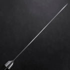 Gyuto VG-1 Polished Western Black Handle 180mm (Tsuba-ari)-[Musashi]-[Japanese-Kitchen-Knives]