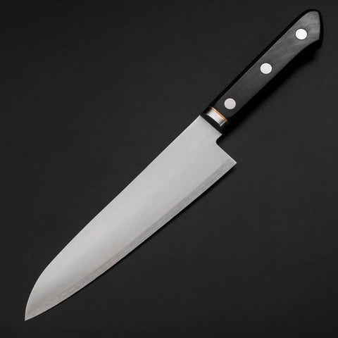 Gyuto VG-1 Polished Western Copper Inlay Handle 180mm (7”)-[Musashi]-[Japanese-Kitchen-Knives]