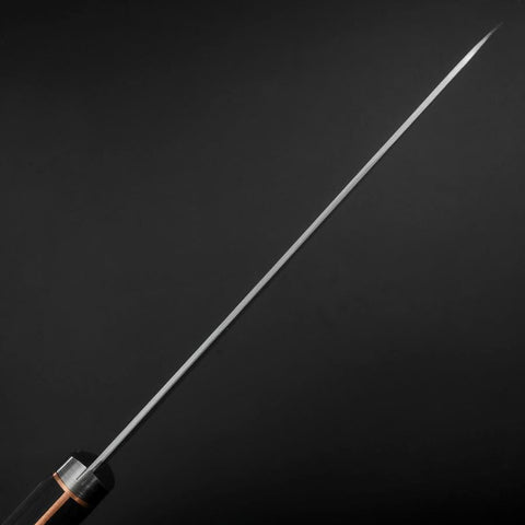 Gyuto VG-1 Polished Western Copper Inlay Handle 180mm (7”)-[Musashi]-[Japanese-Kitchen-Knives]