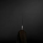 Gyuto VG-10 Damascus Ashwood Handle 150mm (5.9”)-[Musashi]-[Japanese-Kitchen-Knives]