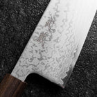 Gyuto VG-10 Damascus Ashwood Handle 210mm (8.3”)-[Musashi]-[Japanese-Kitchen-Knives]