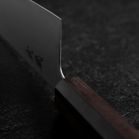 Gyuto VG-10 Damascus Ashwood Handle 210mm (8.3”)-[Musashi]-[Japanese-Kitchen-Knives]