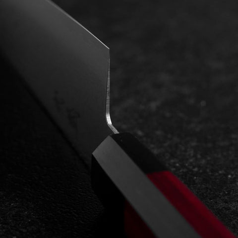 Gyuto VG-10 Damascus Pakka Handle 210mm (8.3”)-[Musashi]-[Japanese-Kitchen-Knives]