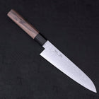 Gyuto VG-10 Damascus Walnut Handle 180mm (7”)-[Musashi]-[Japanese-Kitchen-Knives]
