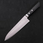 Gyuto VG-10 Damascus Western Black Handle 180mm (7”)-[Musashi]-[Japanese-Kitchen-Knives]