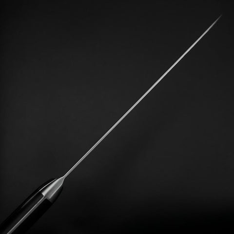Gyuto VG-10 Damascus Western Black Round Handle 235mm-[Musashi]-[Japanese-Kitchen-Knives]
