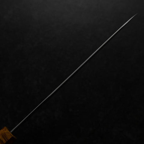 Gyuto VG-10 Damascus Yellow-Brown Birch Handle 210mm-[Musashi]-[Japanese-Kitchen-Knives]
